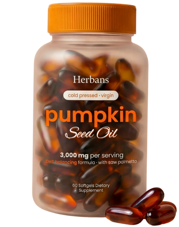 Herbans Pumpkin Seed Oil Softgels